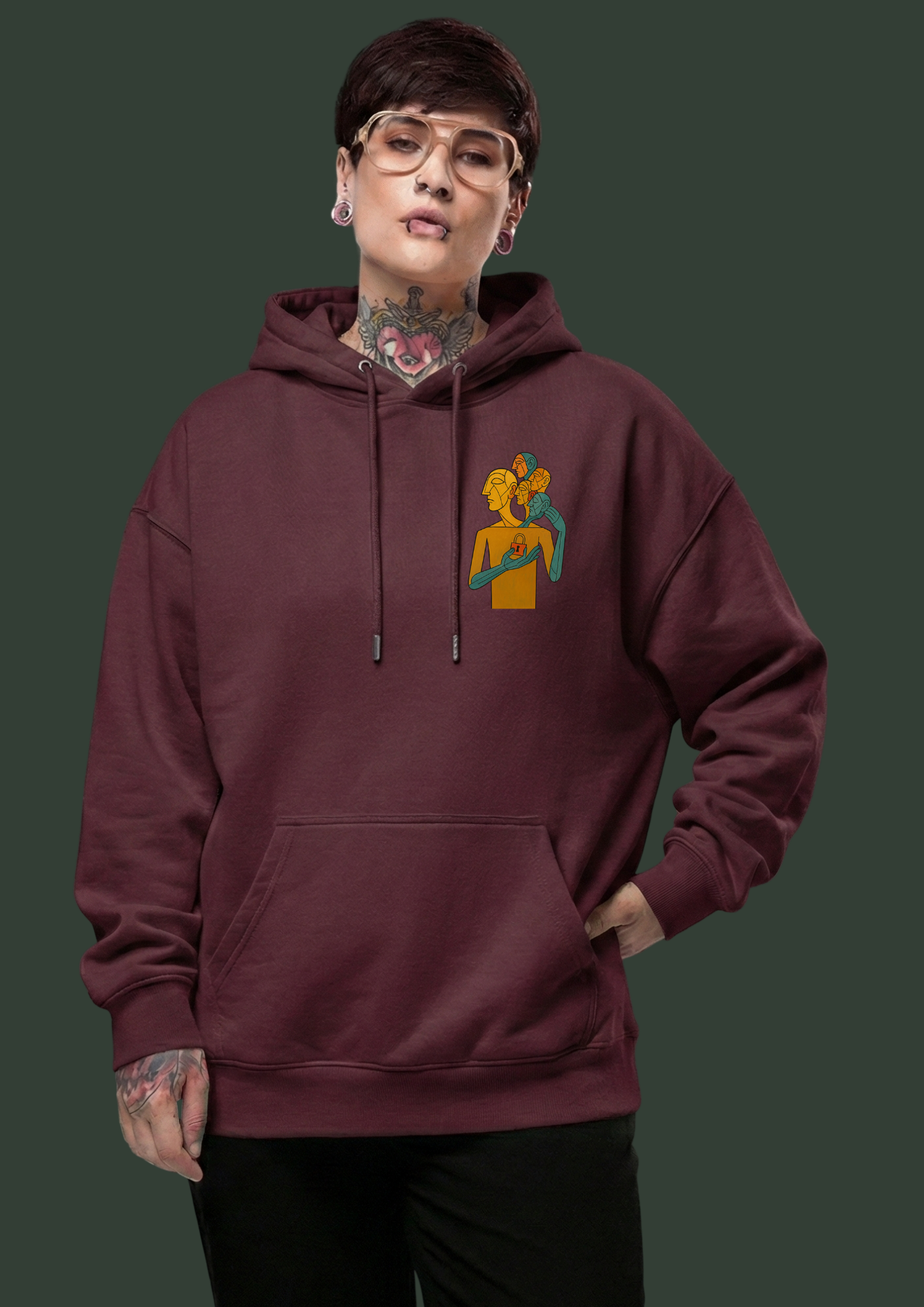 Them, Inside Me-Signature Heavyweight Hoodie