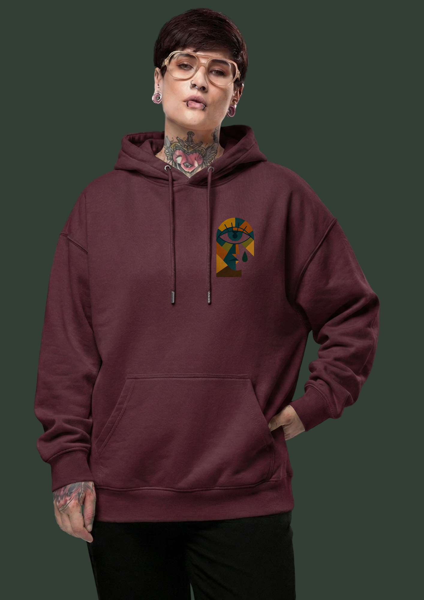 Let the Tear Cry-Signature Heavyweight Hoodie
