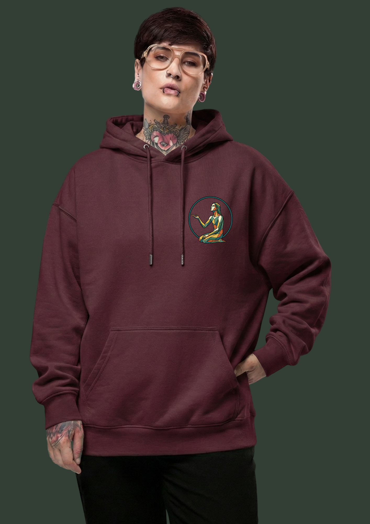 Grace in Stillness-Signature Heavyweight Hoodie