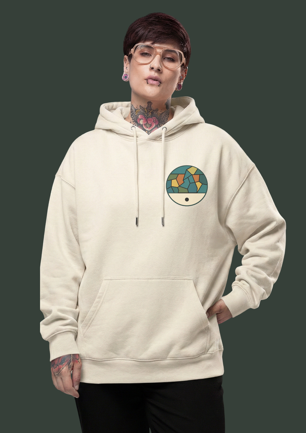 The Geography of Solitude-Signature Heavyweight Hoodie