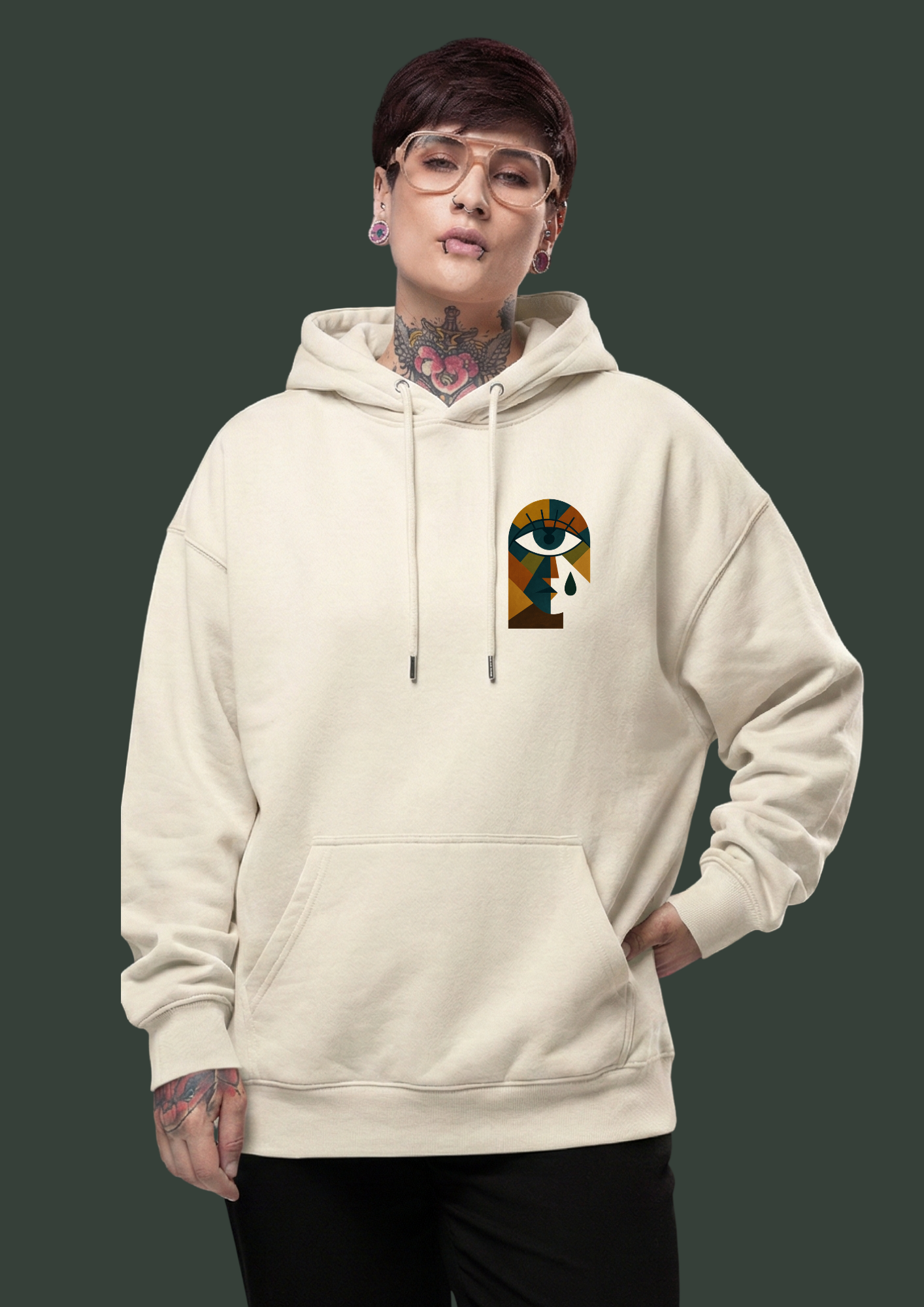 Let the Tear Cry-Signature Heavyweight Hoodie