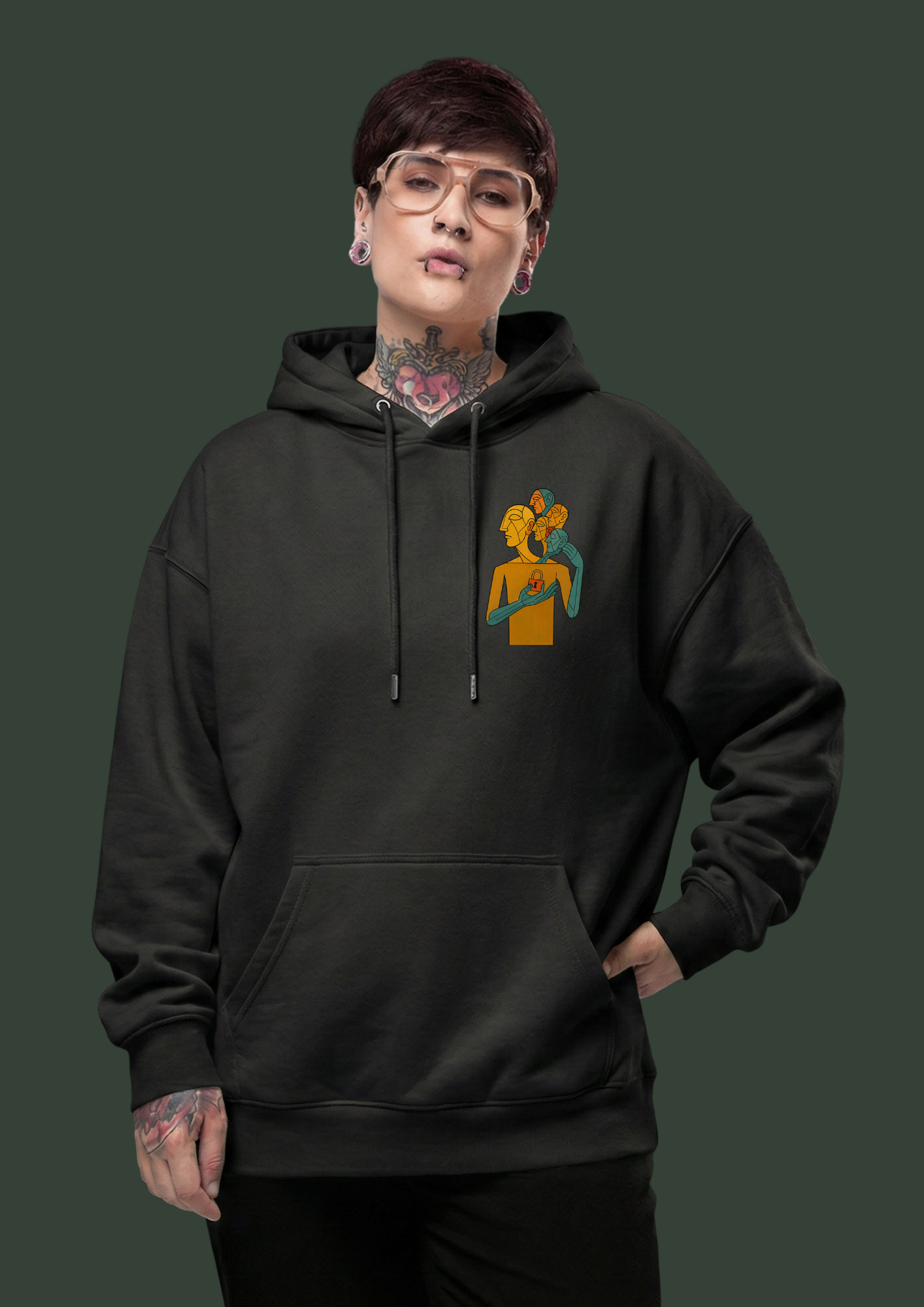 Them, Inside Me-Signature Heavyweight Hoodie