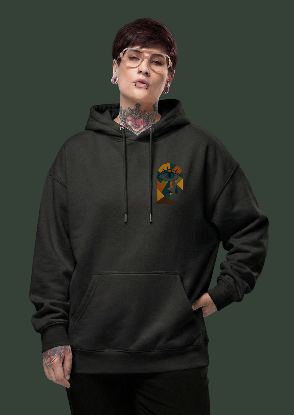 Let the Tear Cry-Signature Heavyweight Hoodie