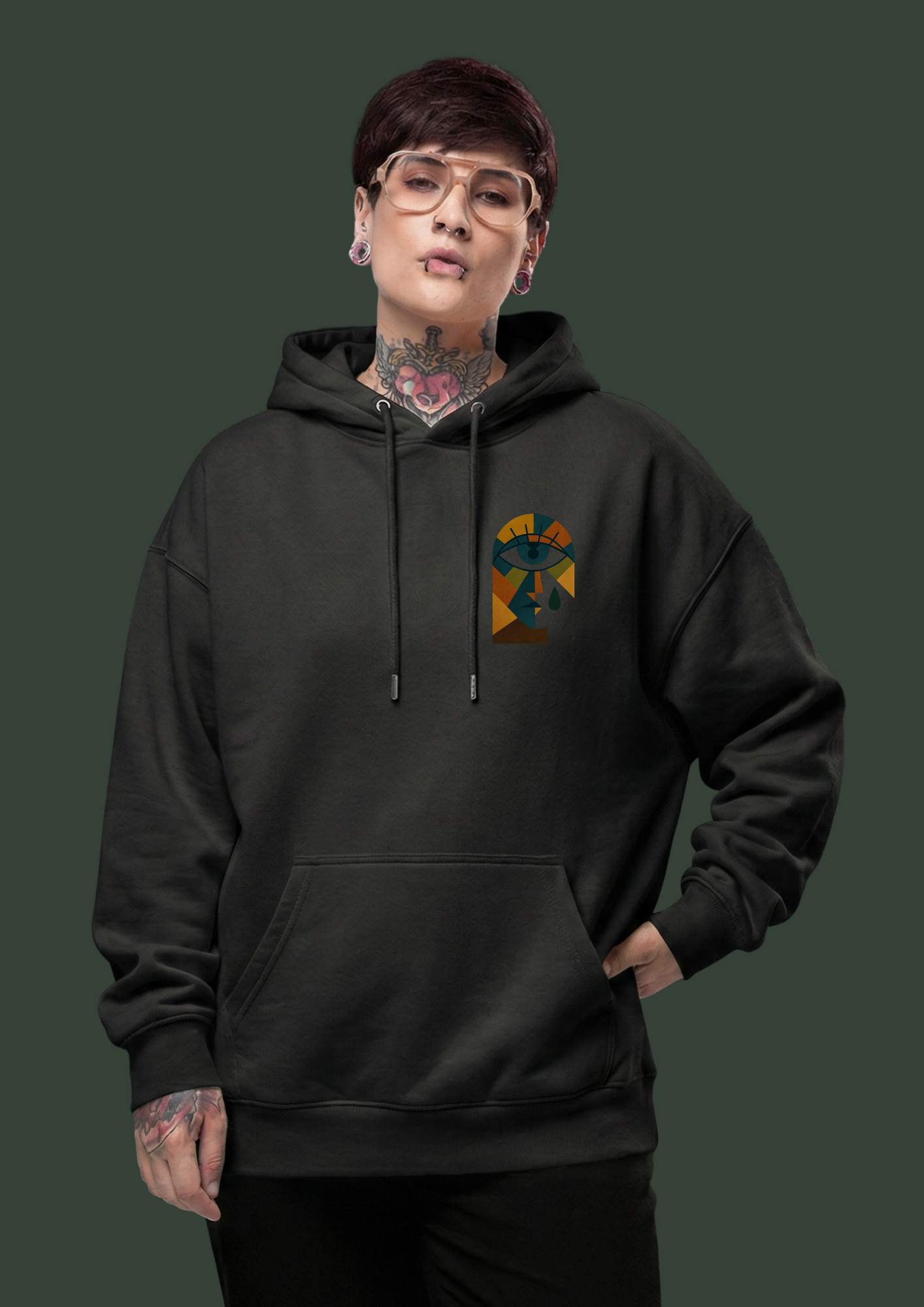 Let the Tear Cry-Signature Heavyweight Hoodie
