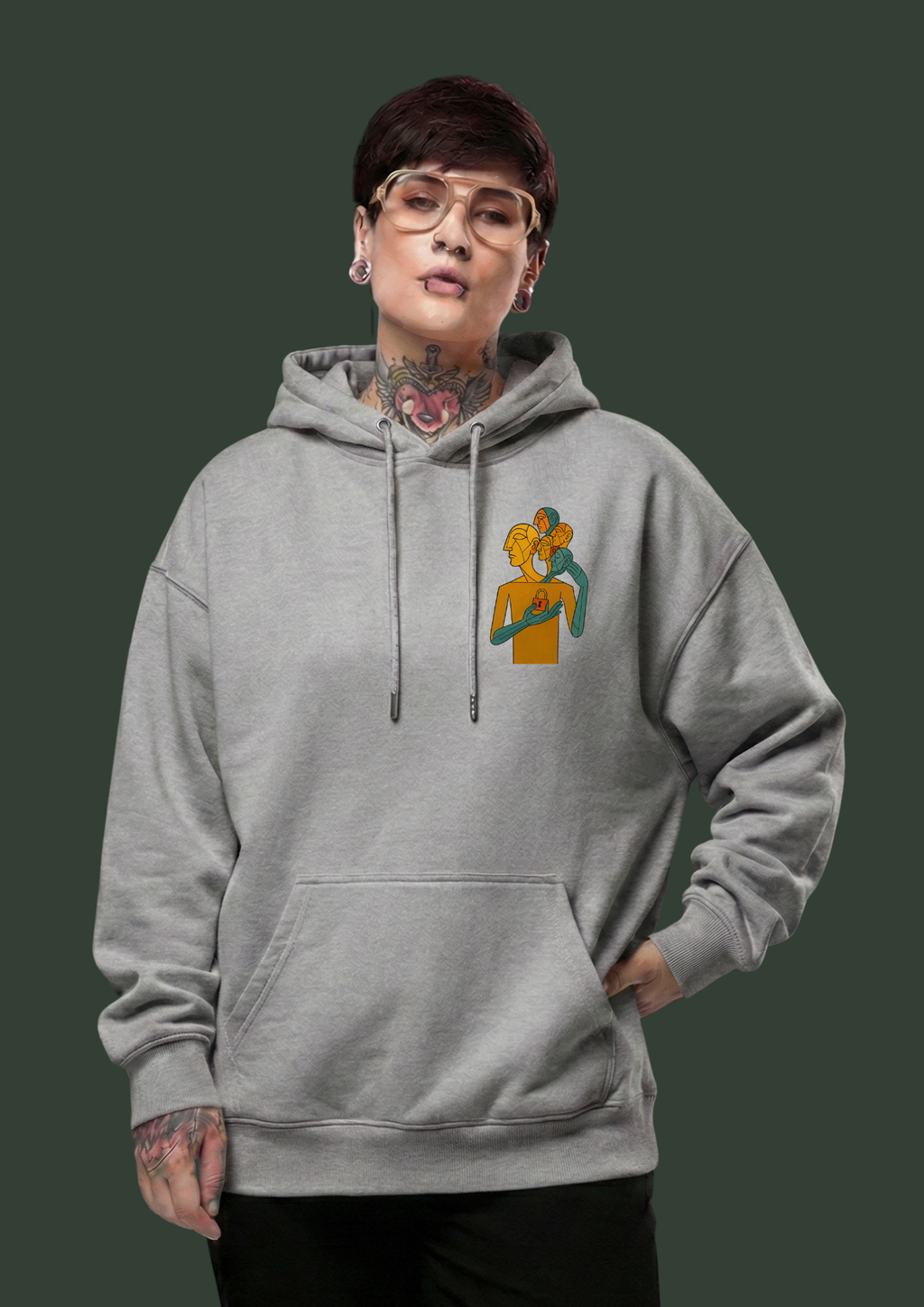 Them, Inside Me-Signature Heavyweight Hoodie