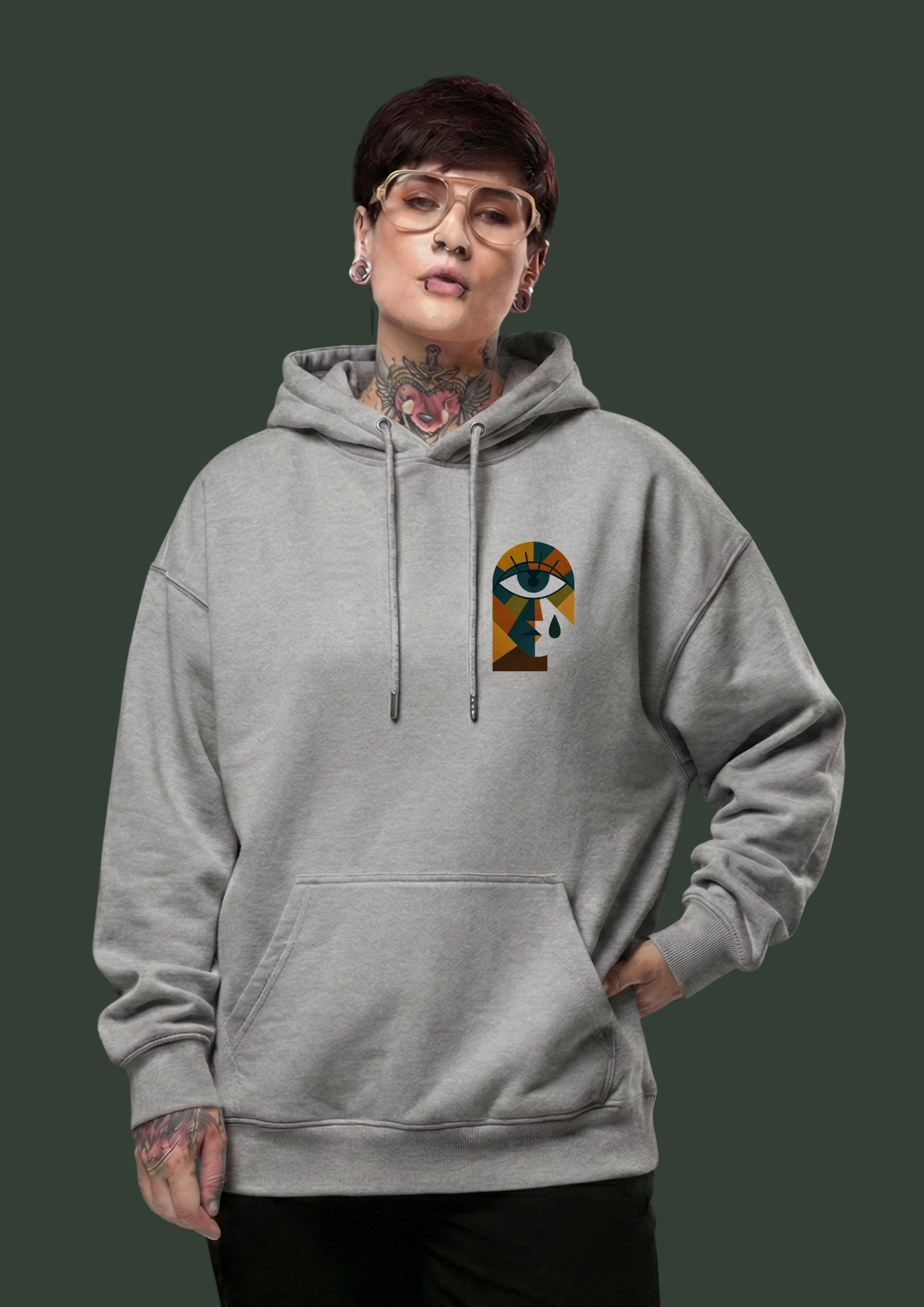 Let the Tear Cry-Signature Heavyweight Hoodie