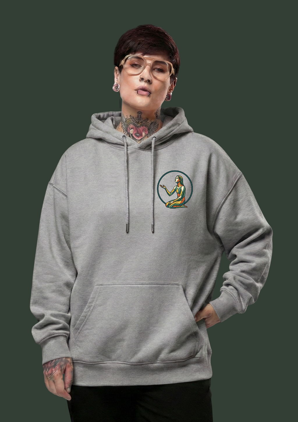 Grace in Stillness-Signature Heavyweight Hoodie