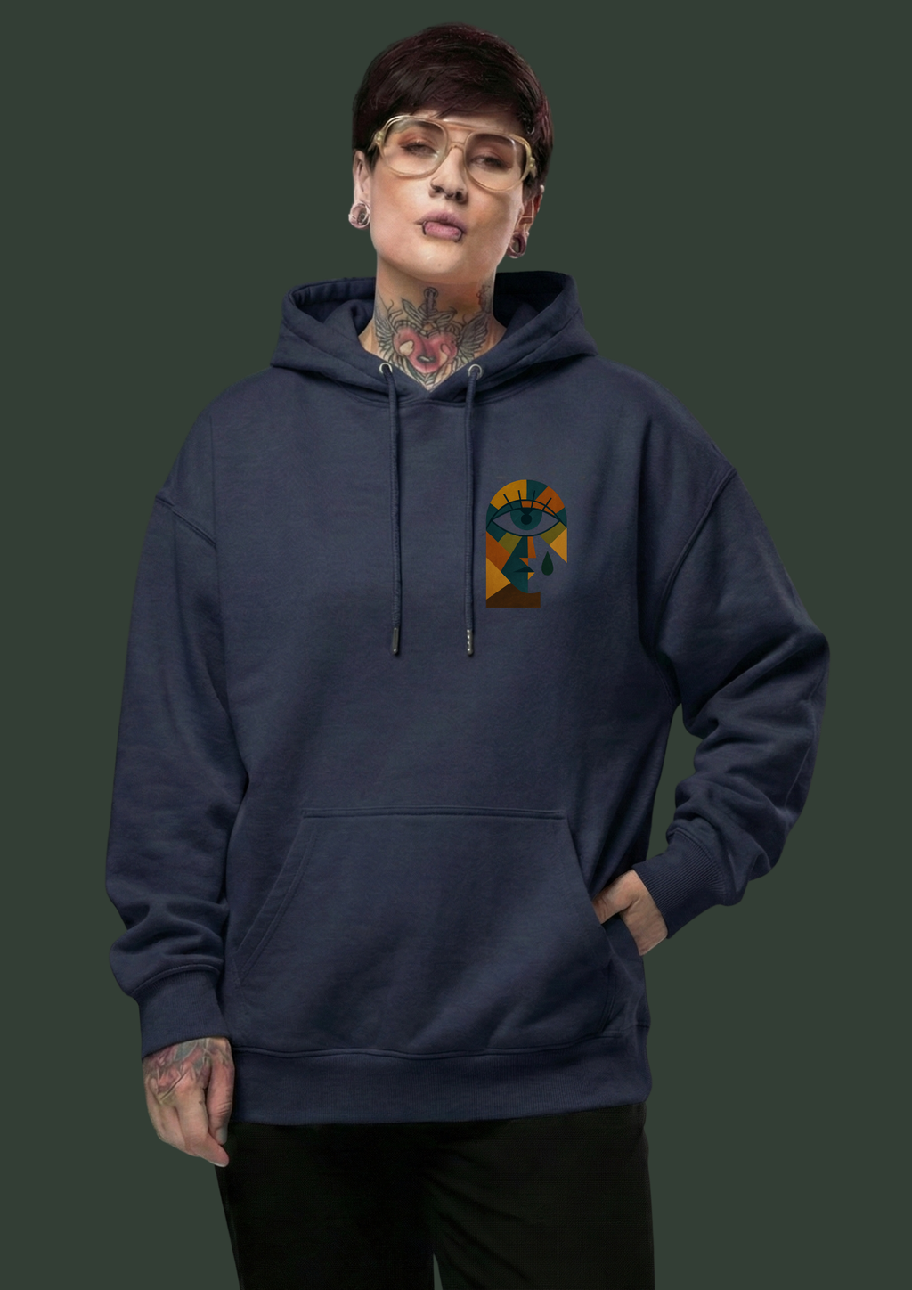 Let the Tear Cry-Signature Heavyweight Hoodie
