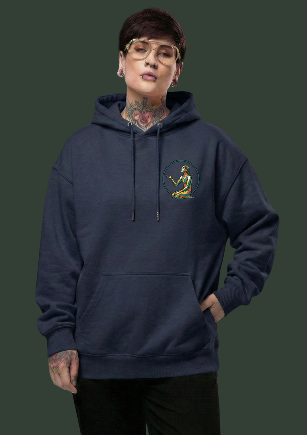Grace in Stillness-Signature Heavyweight Hoodie