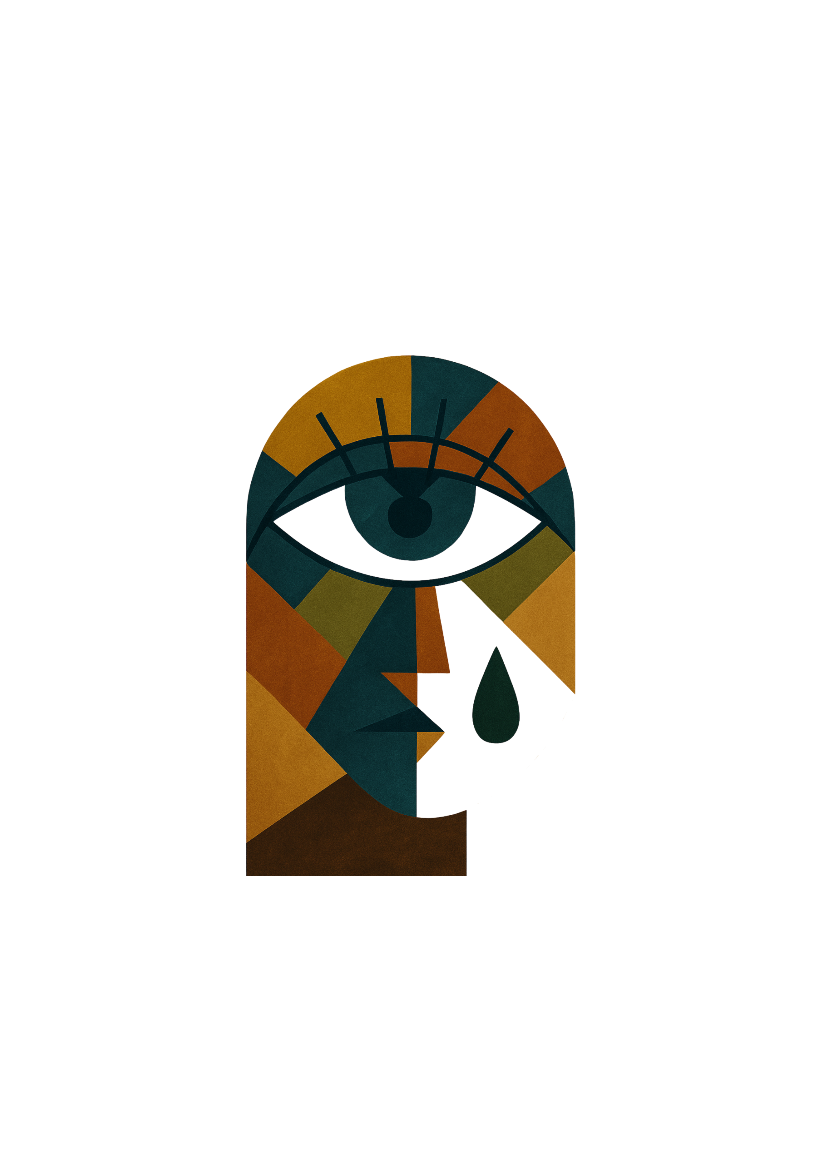 Let the Tear Cry-Heavyweight Organic Sweatshirt