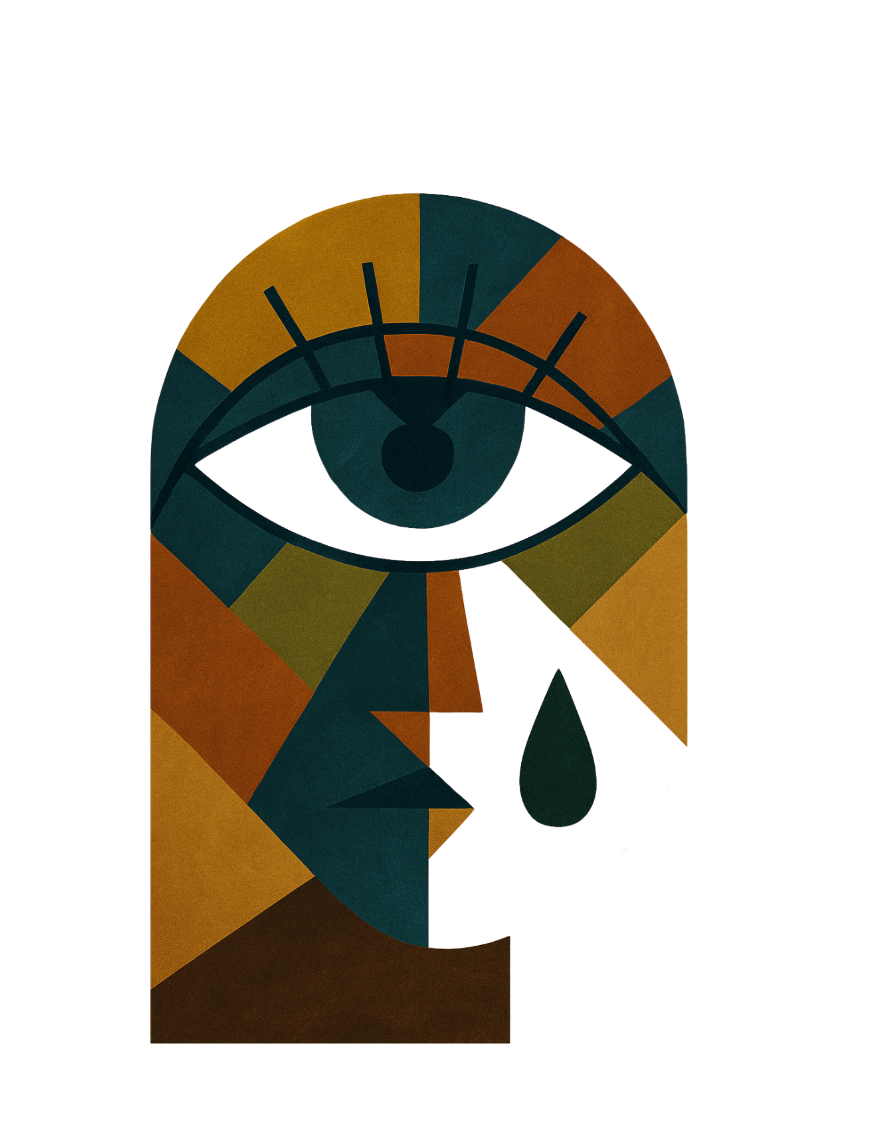 Let the Tear Cry-Heavyweight Organic Sweatshirt