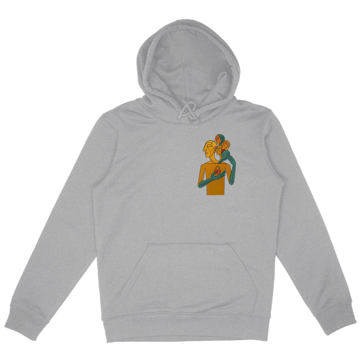 31 euro coklu dusunce  - front_heathergrey